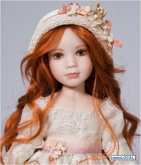 Boneca de porcelana ruiva Clearance