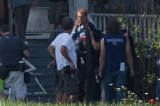 Superman se deja ver en el set de Man of Steel