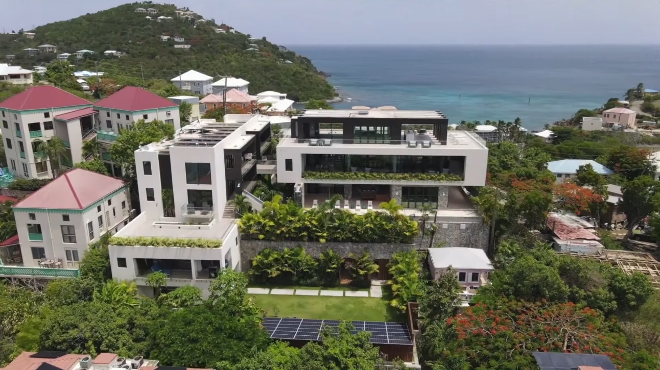 27 Photos vs. 86AA Cruz Bay Town,St John, Virgin Islands Luxury Villa Interior Design Tour