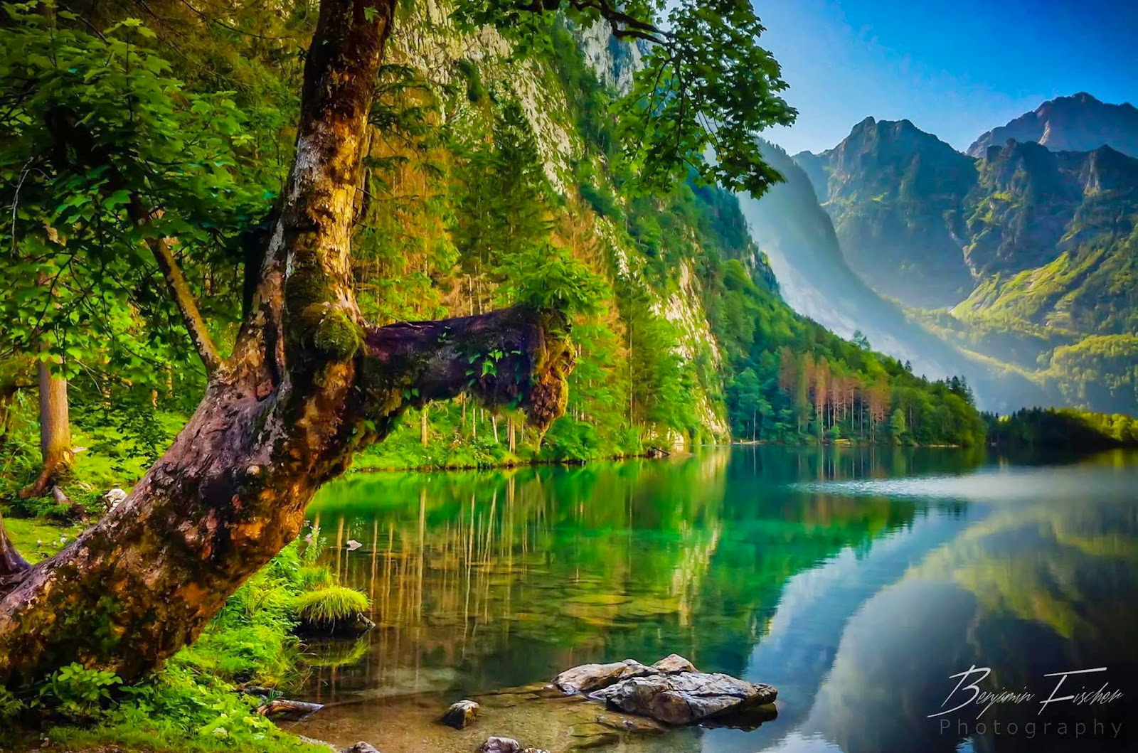 Travel Trip Journey : The Obersee Lake Germany