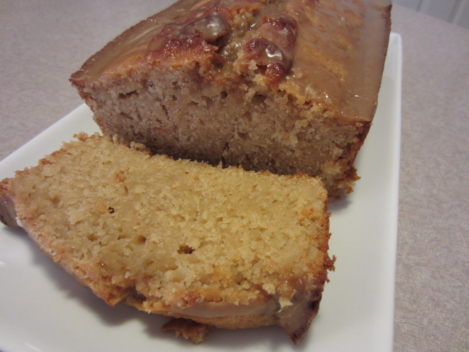 Glazed Buttermilk Loaf Cake