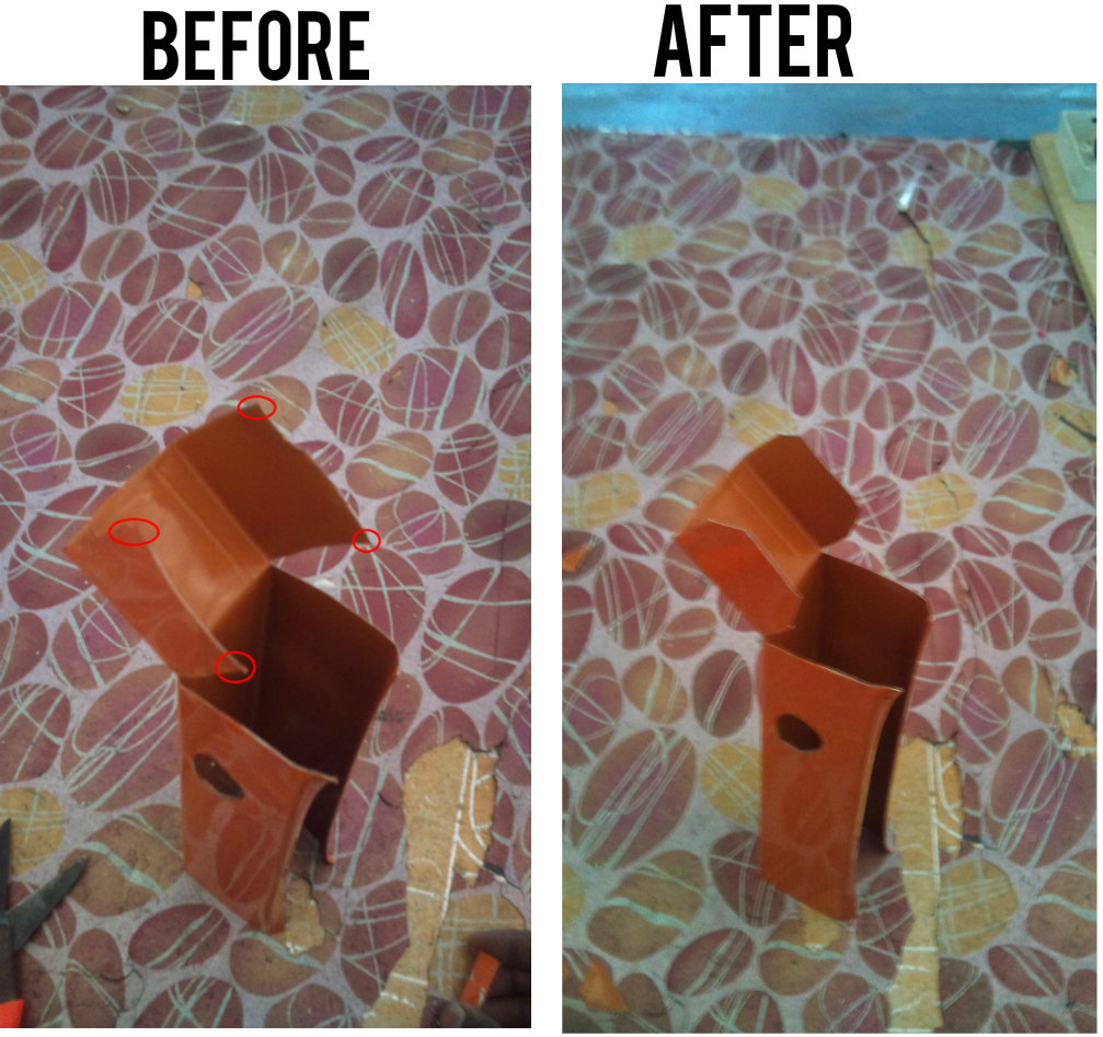 The World Through Electricity How to make end cap for trunking