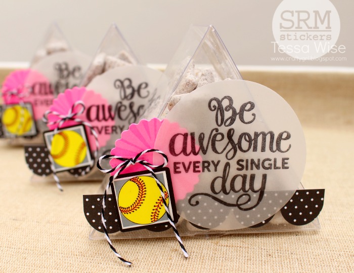 SRM Stickers Softball Team Treats by Tessa