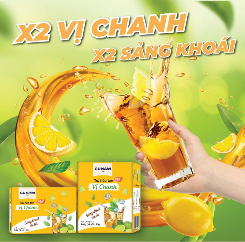 Combo 2 Hộp Trà Chanh GUNAM