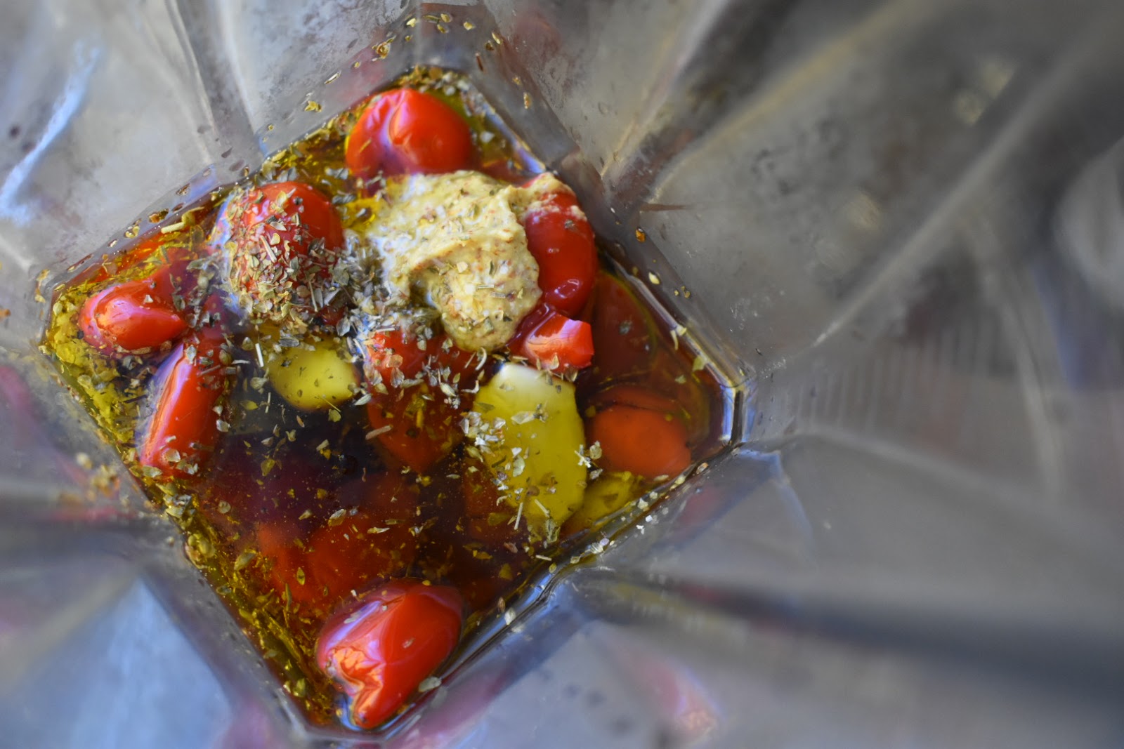Arugula Salad with Salmon, Goat Cheese and Peppadew Pepper Vinaigrette Chef Jen