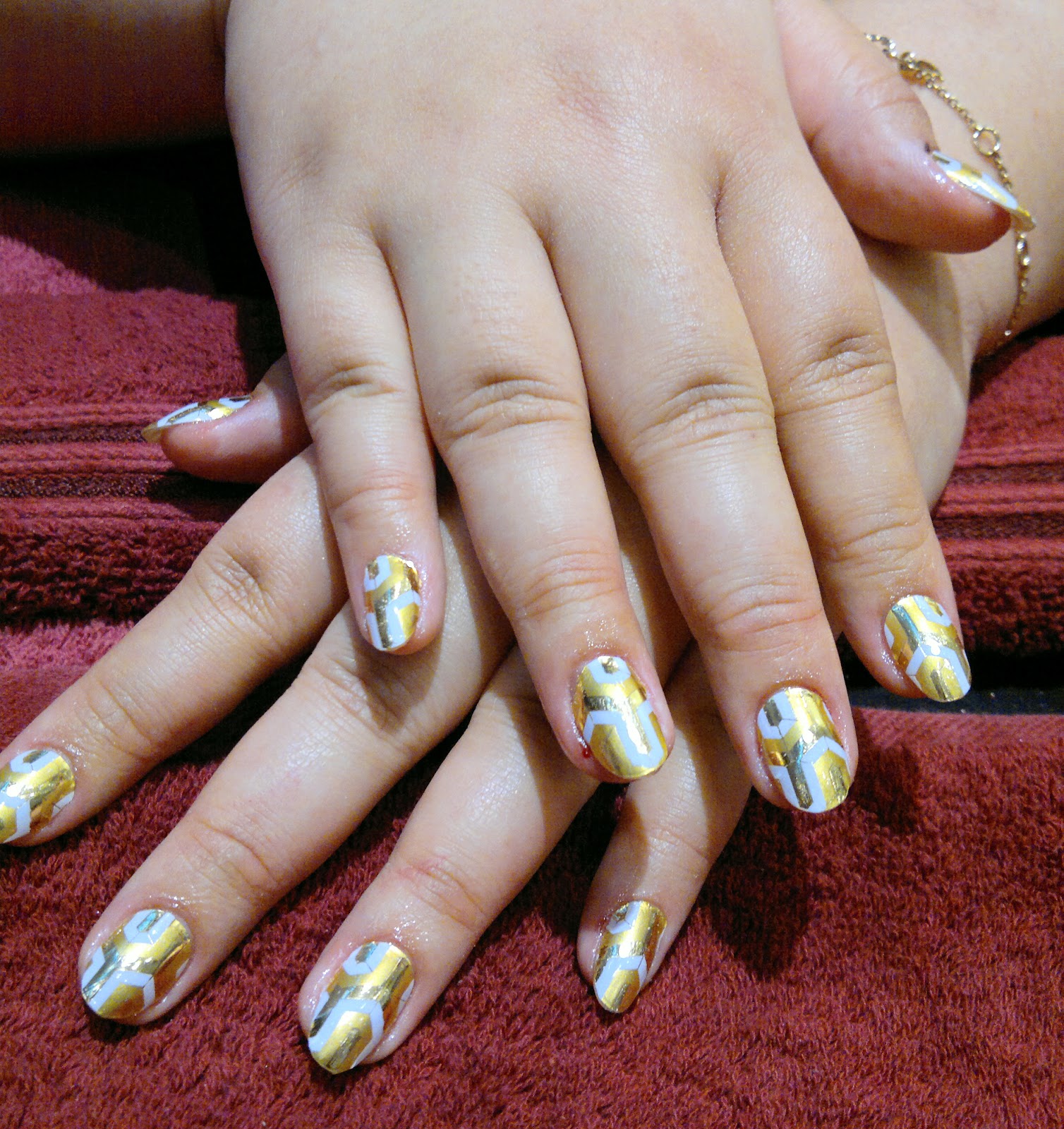 Mille Feuille Minx Nails
