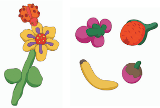 model buah, bunga, atau daun www.simplenews.me