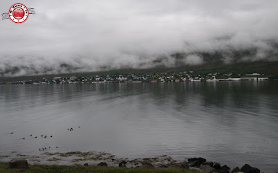 Fiordos del este en Islandia