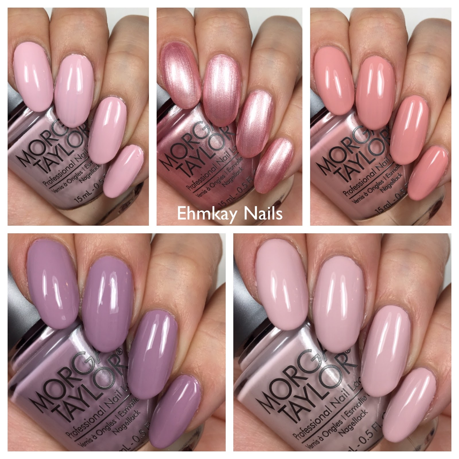  Morgan Taylor Nail Lacquer (She's My Beauty) Pink Nail