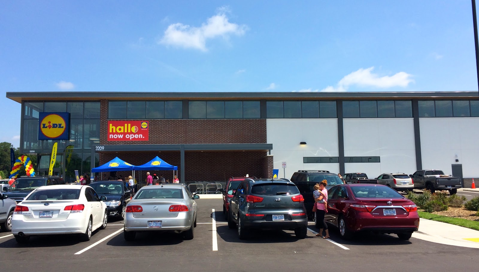 Grand Opening Lidl Sanford, NC Blue Skies for Me Please