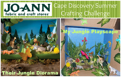 Crafty Moms Share: Jungle Diorama/ Playscape--Jo-Ann Summer Craft Challenge