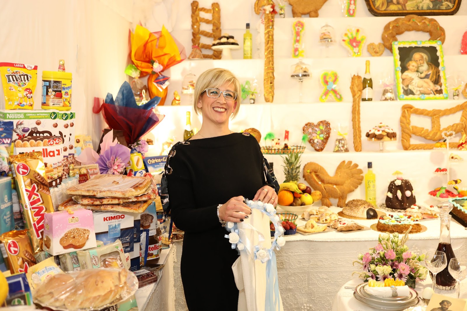 Le cene di San Giuseppe a Gela tradizione e religiosità Intervista della Sg.ra Stefania