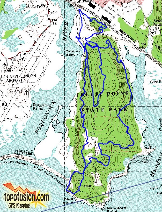 Bluff Point Trail Map Cyclesnack: On The Spot At The Bluff Point Adventure