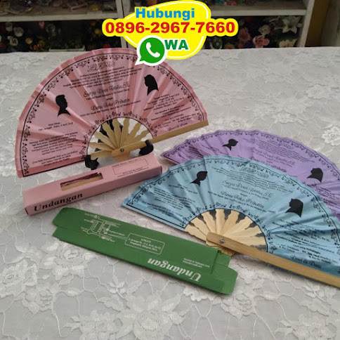 harga undangan kipas termurah 52727