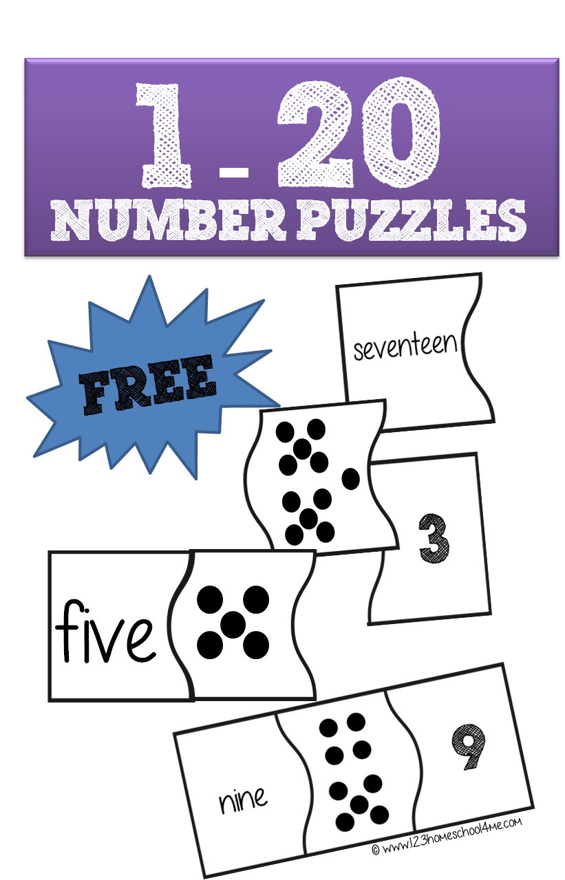 1 20 Number Puzzles