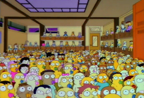 Exterminador do Futuro 2, Curtindo a Vida Adoidado, E.T, Laranja Mecânica, Mary Poppins, 2001 - Uma Odisséia no Espaço, O Iluminado, Gifs, Os Simpsons, OS PÁSSAROS, KING KONG,Humor, curiosidades, Web, tumblr,