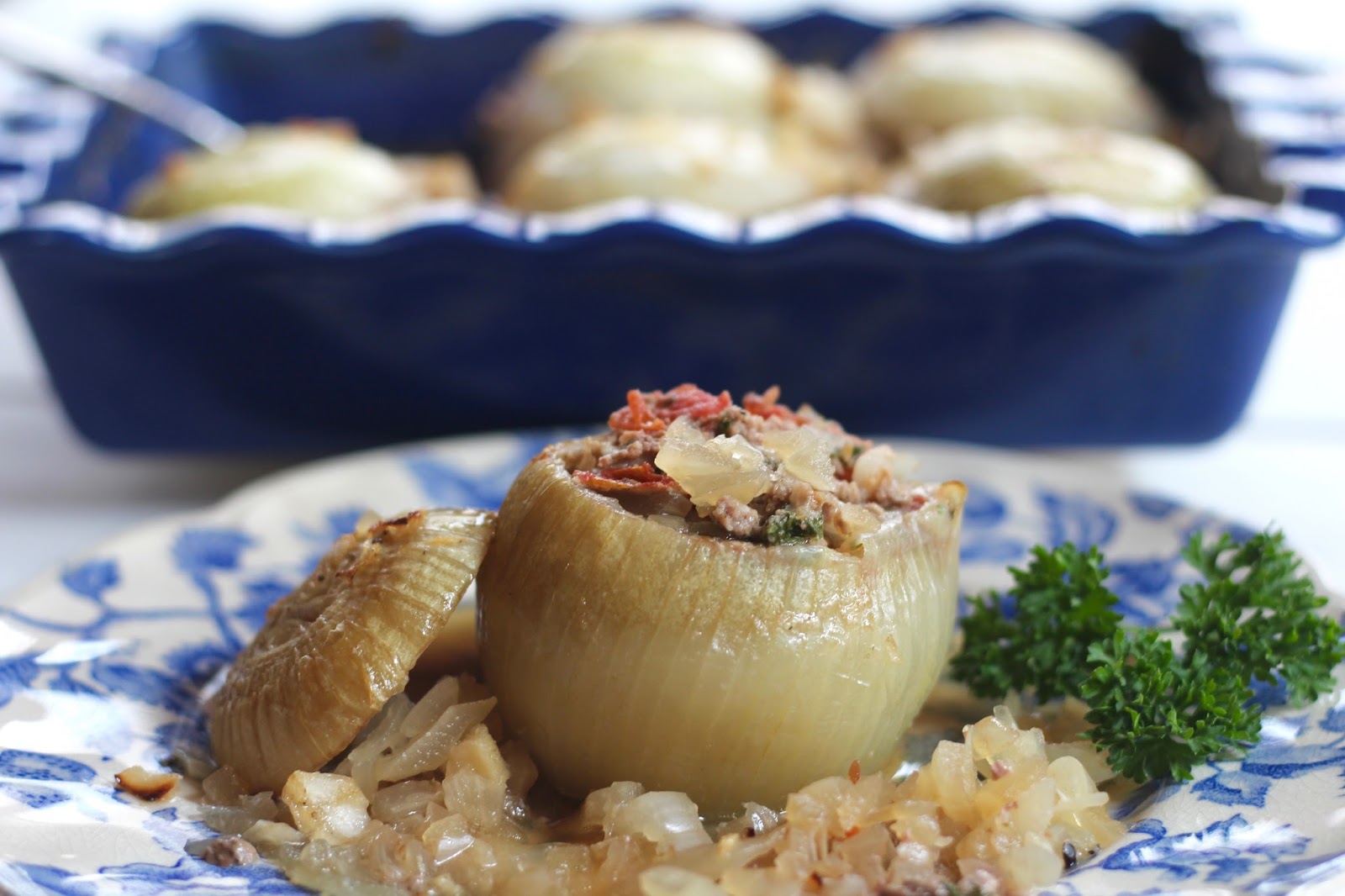 Stuffed Sweet Onions in Beer Sauce for Oktoberfest Diary of a Mad