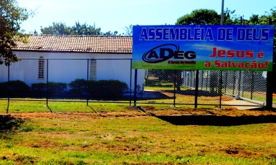 Igreja evangélica amplia área invadida no Parque Urbano e Vivencial do Gama Foto Joaquim Dantas