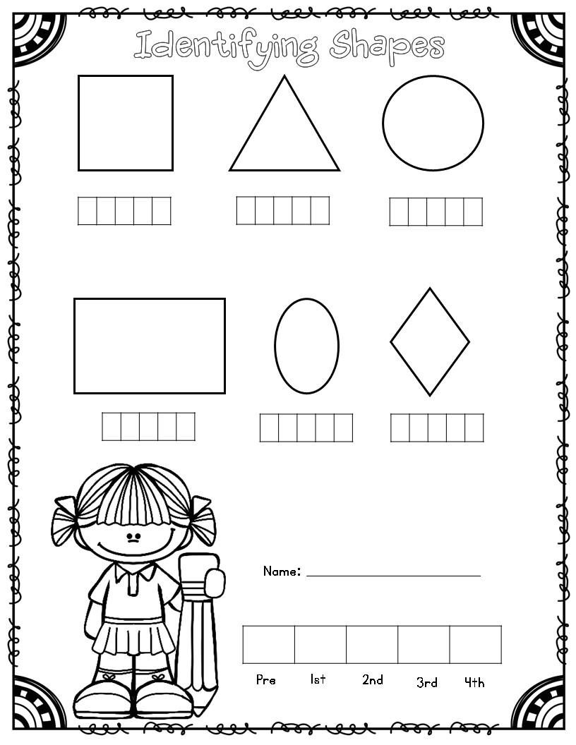 First Week Of School Literacy And Math Activities For Kindergarten 