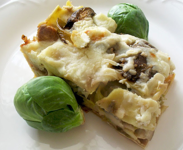 Brussels Sprouts Lasagna Lisa's Kitchen Vegetarian Recipes