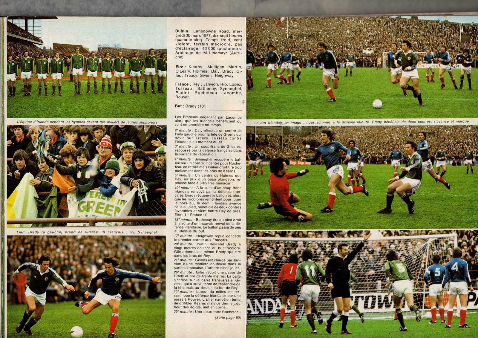 Soccer Nostalgia International Season 1976/ 77, Part 9 (March 1977)