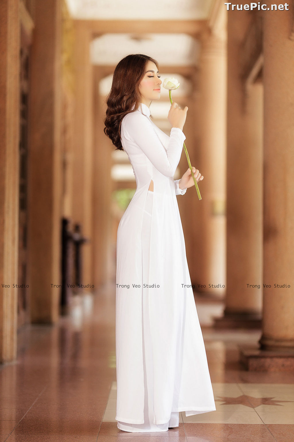 Image The Beauty of Vietnamese Girls with Traditional Dress (Ao Dai) #3 - TruePic.net - Picture-50