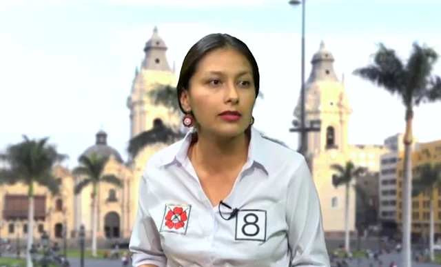 Arlette Contreras, congresista por el Frente Amplio
