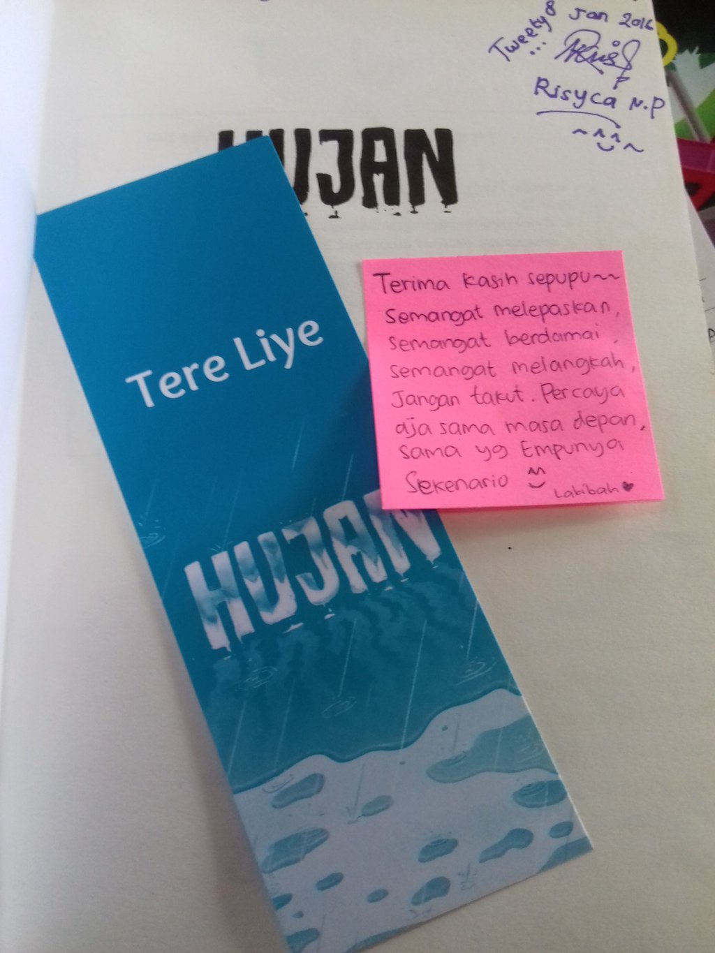 Tweeeeeeeeety.... [Kumpulan Kata] Hujan Tere Liye