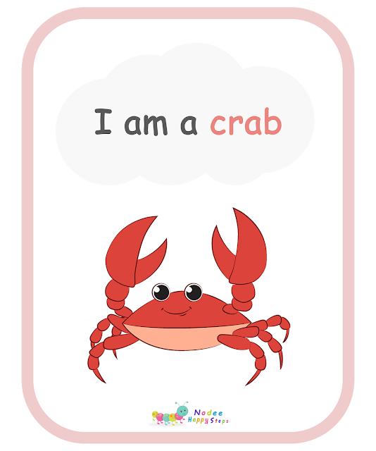 Guessing for Kids -  Who am I? - I am a Crab