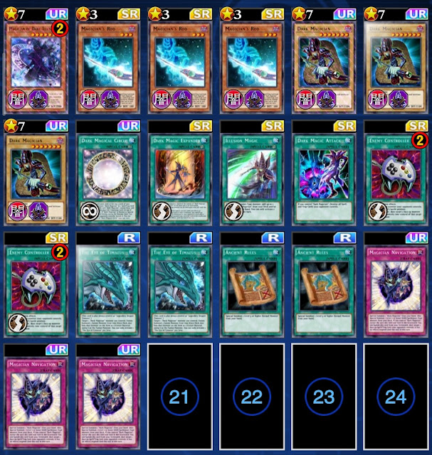 Dark Magician deck, deck untuk beginner dan pemula di gameYUGIOH duel