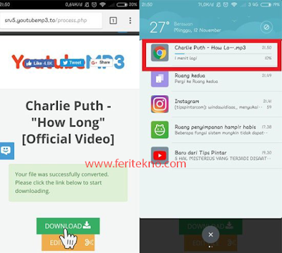 Download lagu dari youtube di hp tanpa aplikasi tambahan 3