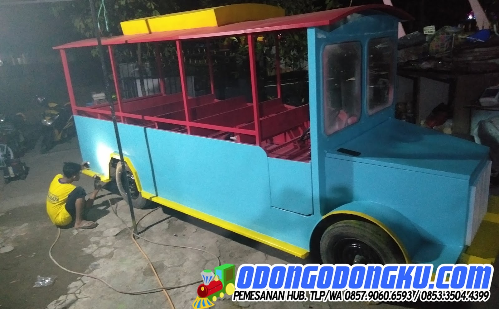 Kereta Kelinci Kartun Mcqueen - Odongodongku.com Jual Kereta Mini Odong