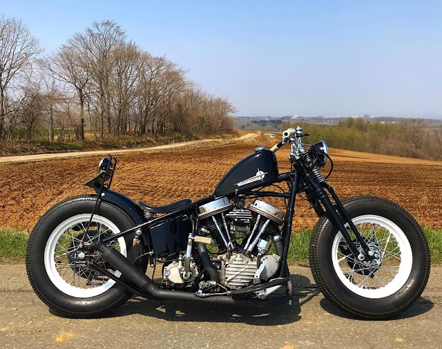 Harley Davidson Panhead 1952 By Yoichi Mizuno