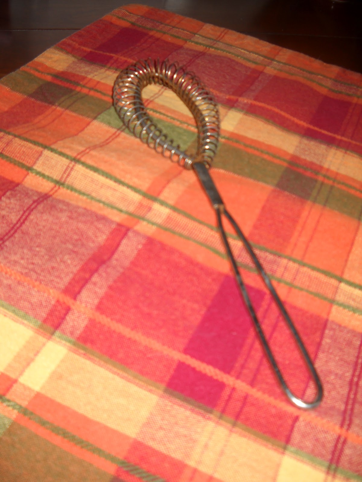 A Little Help Now and Then Vintage Wire Whisk