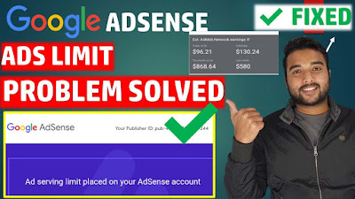 Cara Mengatasi limit ads Pembatasan Iklan Android di Google Admob (Ampuh 100%)