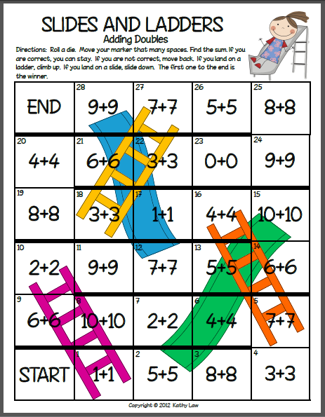 Slides and Ladders Games! - Classroom Freebies