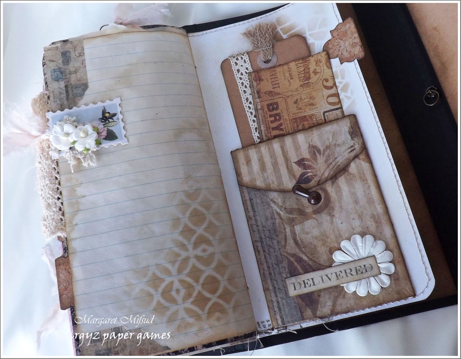 Margyz Paper Games: My Junk Journal Part #3 - Completed!!