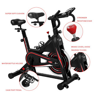 DMASUN Exercise Bike, Indoor Cycling Bike, Spin Bike, image, review features & specifications
