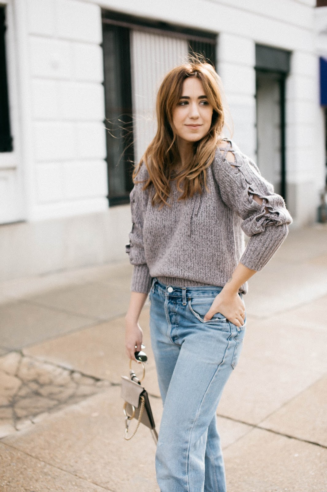 transitional styles, spring sweaters, rebecca minkoff sweater, transitional fashion, spring fashion trends
