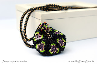 Kaleidocycle beaded by PrettyNett.de