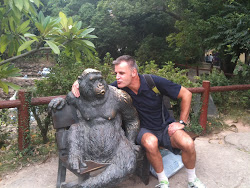 Ape and me.  I'm on your right. ha ha.