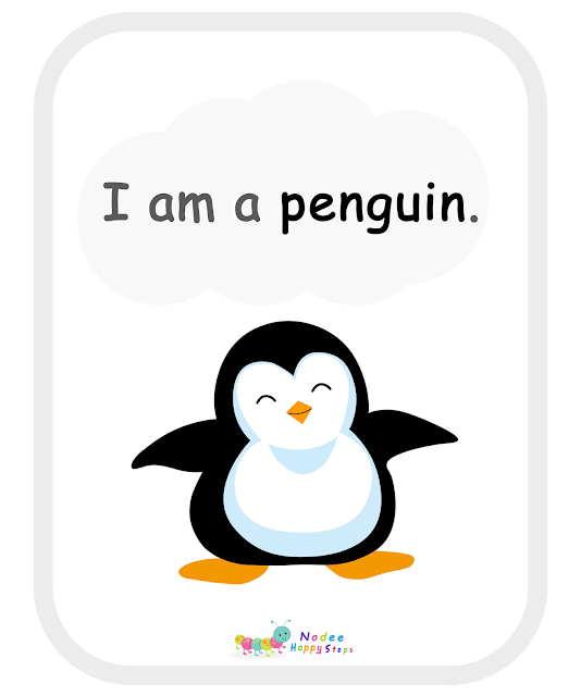 Guessing for Kids -  Who am I? - I am a Penguin