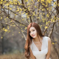 Yeon Ji Eun &ndash; Lovely Ji Eun In Outdoors Photo Shoot Foto 32