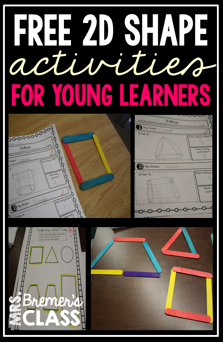 Mrs. Bremer's Class: Geometry with 2D Shapes and their Attributes