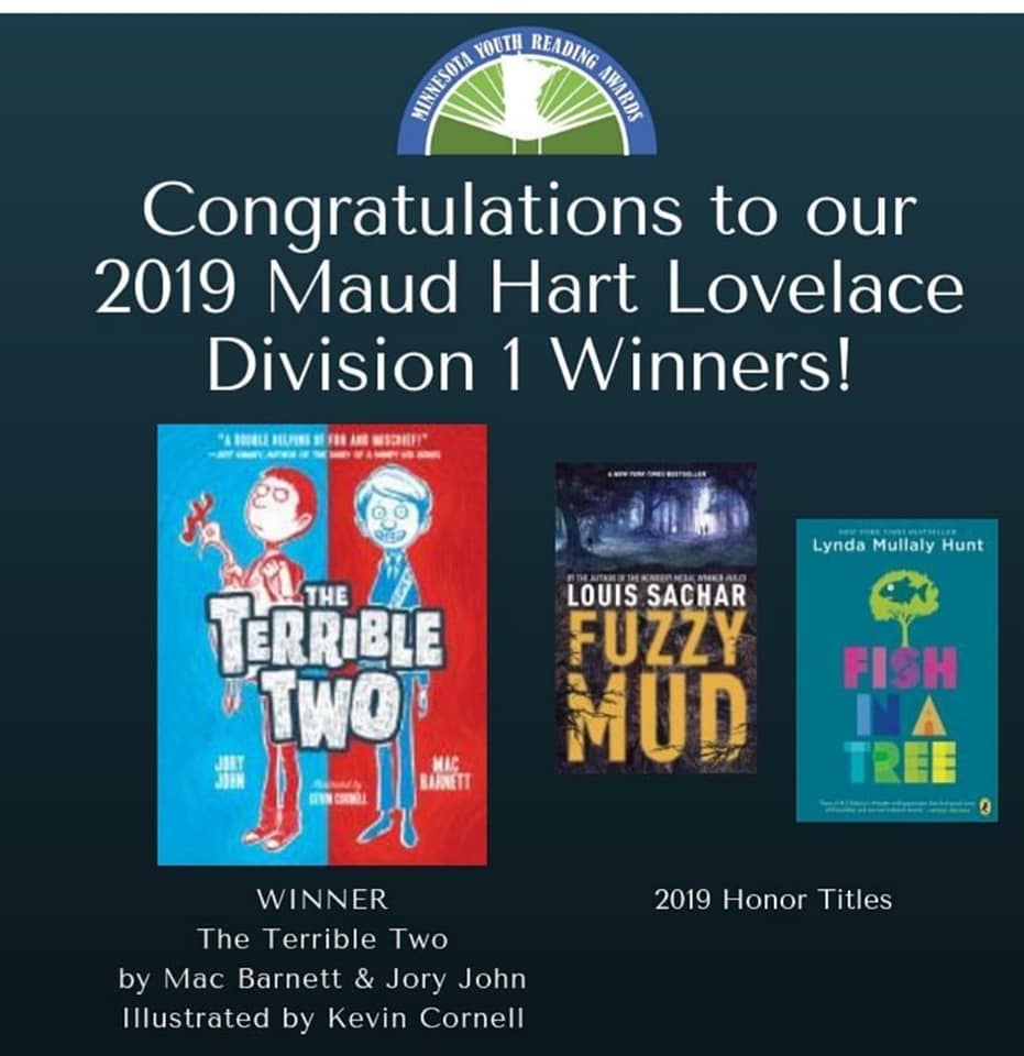 The O.W.L. Maud Hart Lovelace Award Winners and New Nominees