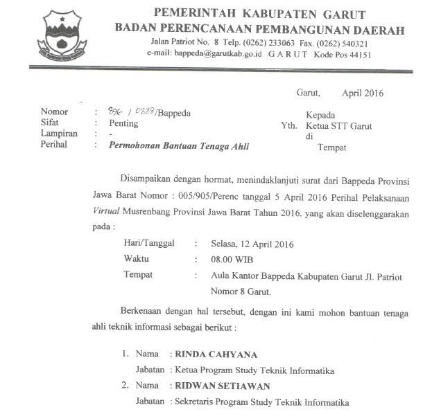 Membantu Vitual Musrenbang Jawa Barat Jejak Rinda Cahyana