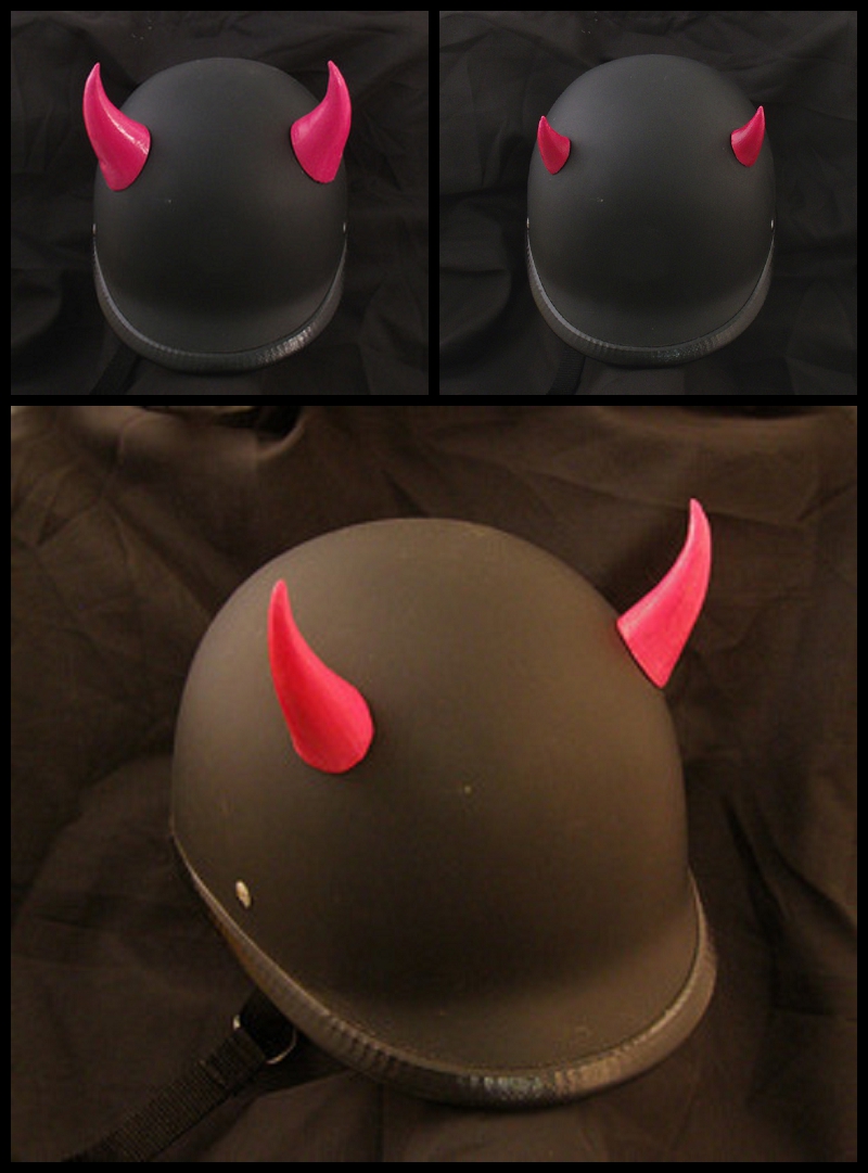 Motorcycle Helmets New Motorcycle Helmet Horns