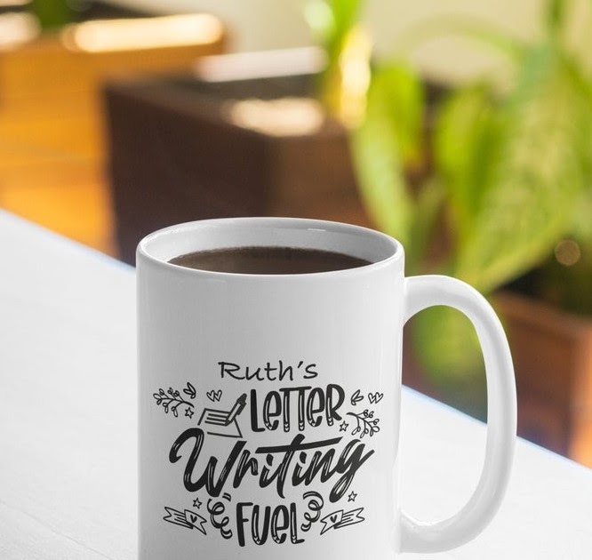 Letter Writing Fuel Mug