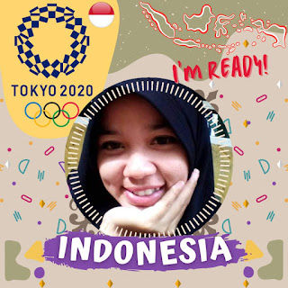 Link Twibbon Tema Olimpiade Tokyo 2020/2021, Untuk Mendukung Altet Indonesia Yang sedang Berjuang!