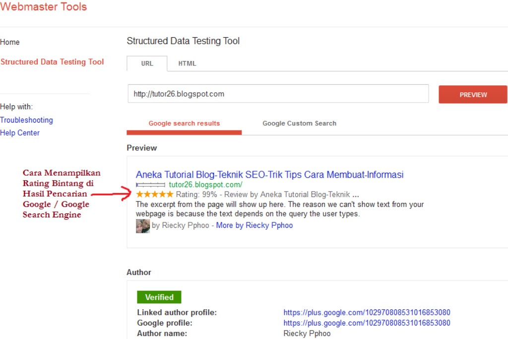 Teknik SEO website: Cara Menampilkan Rating Bintang di Hasil Pencarian